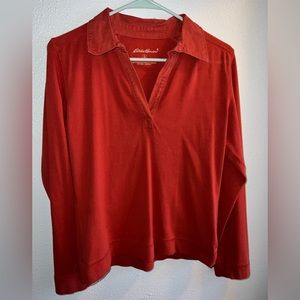 Eddie Bauer Collared Long Sleeve